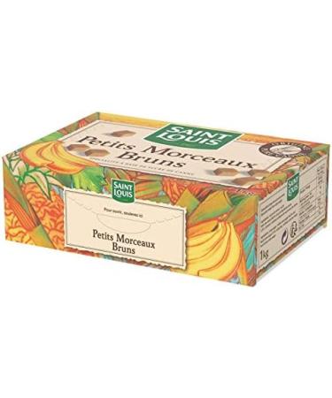 Saint Louis - Small Piece Brown Sugar 1kg - Set of 4 - Lot Price - Fast Delivery in Metropolitan France within 3 Open Days - Buy Online on GoSupps.com