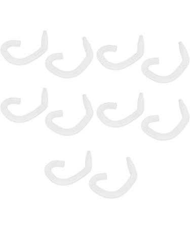 5 Pairs of Mask Hissing Protection with Silicone Ear Brackets | Reusable Soft Silicone Masks for Kids & Adults - White - Buy Online on GoSupps.com