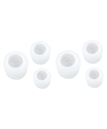 LALAFINA 6 Pcs Rose Mold Cake Fondant Rose Flower Molds Silicone Cake Mold Chocolate Covered Cookies Molds for Candles Soap Mold Cake Pan Rose Silicone Molds Candy Epoxy Resin Silica Gel 3D