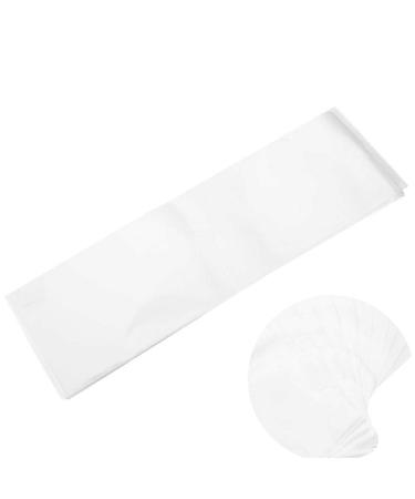 100pcs / pack Salon Hair Dye Paper Hair Dyeing Plastic Dye Paper Reusable Paper Hair Color Salon Home DIY Hair Dye Tool Easy to Use - White