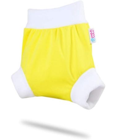 Petit Lulu XL Cloth Nappy Wrap in Yellow | Washable & Reusable | Made in Europe - Buy Online on GoSupps.com