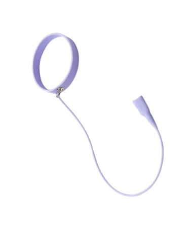 MERRYHAPY Tweezers Silicone Bracelet Lash Extension Tool Makeup Eyelash Tool Lash Holder Lashes Tweezers Eye Lash Separator Tool Lash Tweezers Wrist Band Strap Purple