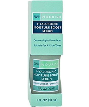 Trader Joe's Hyaluronic Moisture Boost Serum 1 fl oz - Hydrating Facial Serum - Buy Online on GoSupps.com