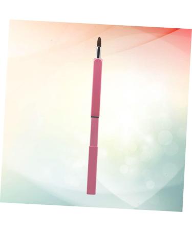 Retractable Brush for Lipstick Cosmetics Lip Brush Makeup Brush Tool Lip Brush Applicator Lipstick Brush Lipstick Applicator Metal Rod Portable Travel Pink - Buy Online on GoSupps.com
