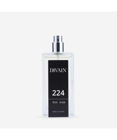 DIVAIN-224 - Inspired by Eros - Perfume Impression for Man - Foug re Fragrance Aromatic 3.38 Fl Oz (Pack of 1)