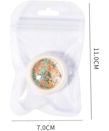 12 Boxes DIY Manicure Wood Pulp Flakes Simulation Leaf Autumn Nail Art Sequins Holographic Maple Leaves Nail Paillettes - Buy Online on GoSupps.com