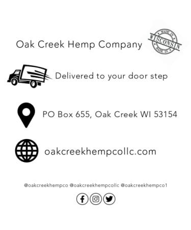Oak Creek Hemp Company Vegan Cuticle Balm - All Natural (1 oz tin) - Buy Online on GoSupps.com