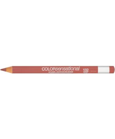 Maybelline Color Sensational Lip Liner 132 Sweet Pink - 1 Count Pack - Long-Lasting Formula - Buy Online on GoSupps.com