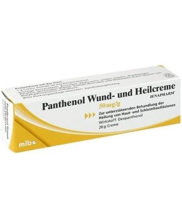 Panthenol Healing Cream 20g - Reduce Itching & Inflammation | Dexpanthenol Formula - Buy Online on GoSupps.com