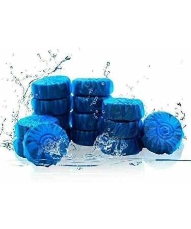 16 x GLY Toilet Cistern Blocks | Toilet Bowl Freshener Tablets | Powerful Descaling Septic-Tank Deodorizer | Toilet Blocks Lasts for 14 Days (16 Pieces) - Buy Online on GoSupps.com