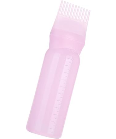 Sunicon Root Comb Applicator Bottle 160ml 3Colors Hair Dyeing Bottle Brush Shampoo Hair Color Oil Comb Applicator Tool (Pink) - Buy Online on GoSupps.com
