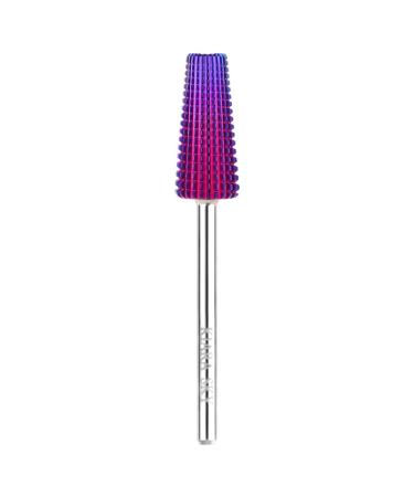 Kiara Sky Purple Drill Bits for E-File Nail Drill (5-in-1 Medium)