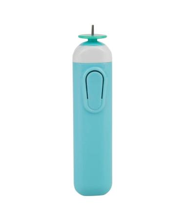 Sheens Mini Electric Quilling Paper Volume Curling Pen Nib Quilling Slotted Tool Paper Rolling Electric Pen Labor Saving(Blue)