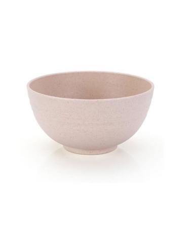 VERDDE Bowls 1pc Portable Reusable Household Dishware Set Adult Spoon Fork Cup Salad Soup Bowl Plate Kitchen Tableware Set (Color : Beige)