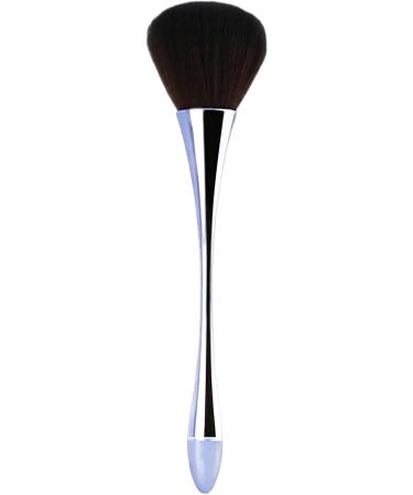 Youngwier Powder Makeup Brush Portable Slim Powder Makeup Brush Face Makeup Tool Nail & Cosmetic Brushes for Large Coverage Loose Powder Bronzer grey blue - Buy Online on GoSupps.com