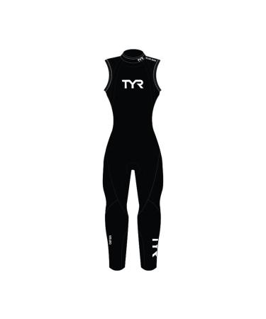TYR Men's Hurricane Wetsuit Cat 1 Sleeveless Black Medium