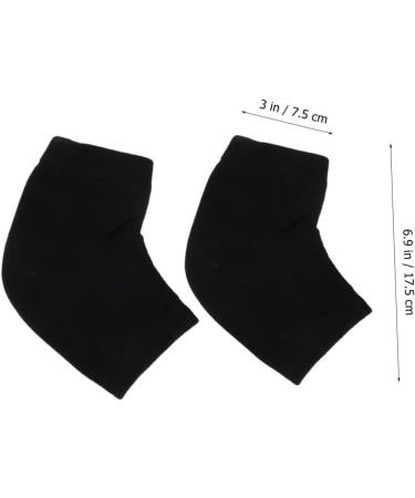 minkissy 2 Pairs Women s Socks Ankle Socks Plantar Sleeve Foot Moisturising Socks Silk Socks Thick Socks Womens Socks Spa Socks Back Foot Sleeve Open Toe Socks Gel Set Heel Miss - Buy Online on GoSupps.com