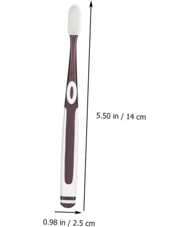 Ultechnovo 8ST Nano Toothbrush - Ultimate Oral Hygiene for Adults & Infants | Camping & Training Toothbrush with Silicone Brush Heads | Buy Online - Buy Online on GoSupps.com