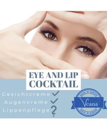 Eye & Lip Tensor Cocktail (30ml) - 2in1 Anti-Wrinkle Formula with Hyaluron & Collagen for Youthful Skin | Eight Active Ingredients - Buy Online on GoSupps.com