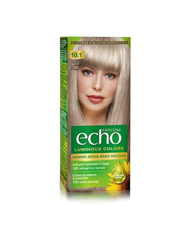 FARCOM Echo hair color with natural olive extract and vitamin C 60ml (10.1 extra light ash blonde)