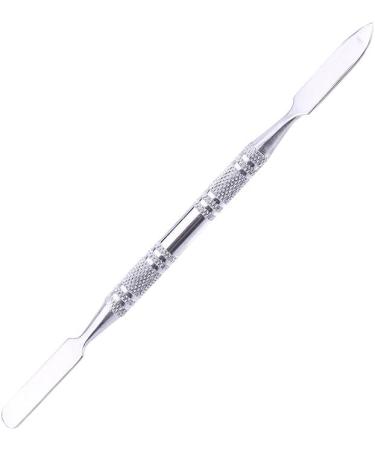 Stainless Steel Makeup Mixing Palette - Rec Shape Plate with Spatula for Nail Art & Cosmetic Blending - Buy Online on GoSupps.com