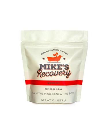 Mike's Recovery HEAT/REHEAT POUCH Mineral Soak- Bath Salt Muscle Restore - Mikes Recovery (10oz.) 10 Ounce