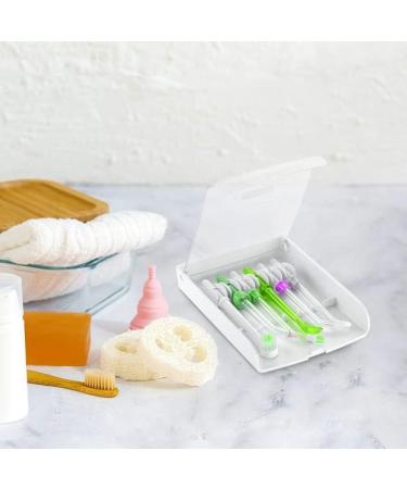 Travel Storage Case for Waterpik Replacement Tips | Transparent Travel Case for Water Flosser Parts | International Shipping Available - Buy Online on GoSupps.com