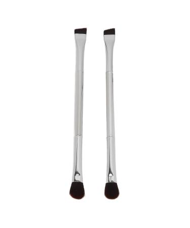 Ultra Thin Eyebrow Brush Set - 3Pcs Angled Precision Makeup Brushes for Eyeshadow - Lightweight & Compact for Home & Wedding Use - Buy Online on GoSupps.com