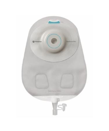 SenSura Mio Convex Urostomy Pouch One-Piece System 10-1/2 Inch Length Maxi 3/8 to 1-11/16 Stoma Drainable Light Trim Fit 16837 - Box of 10