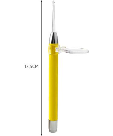 SSWERWEQ Ear wax removal tool 1pc Ear Cleaner Ear Wax Removal Ear Scoop Luminous Earpick Ear Cleaning Earwax Remover Tool With Light - Buy Online on GoSupps.com
