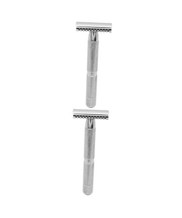 Minkissy 2st m quinas de afeitar para hombres wooden razor razor for men shave shaving rasuradoras para hombres men's razor to shave bald head razors for men wood