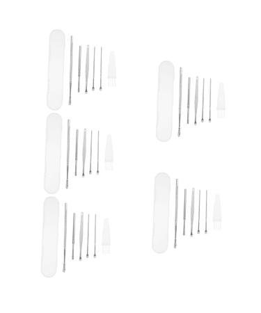 FOMIYES 20 Sets Ear Pick Tool Ear Wax Remover Ear Wax Removal Tool Ear Scraper Earwax Removal Kit Ear Spoon Ear Wax Removal Kit Ear Cleaner Ear Pick Kit
