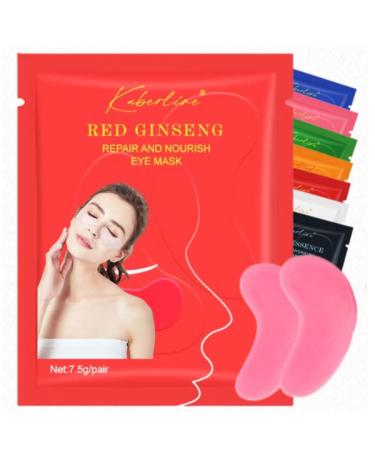 All Natural Eye Mask Patches - 16 Pairs Anti-Aging Gel Pads for Puffy Dark Circles | 8 Colors | Collagen Eye Treatment for Men & Women - Buy Online on GoSupps.com