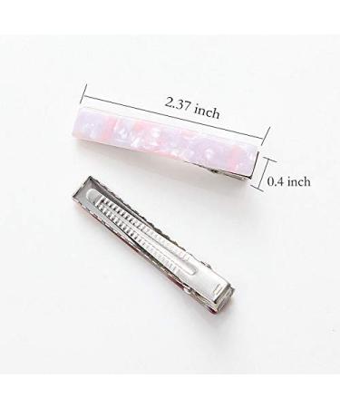 Buy CAREOR 9-Piece Multi-Color Acrylic Resin Hair Clips for Women - Stylish Crocodile Hair Clips - Buy Online on GoSupps.com