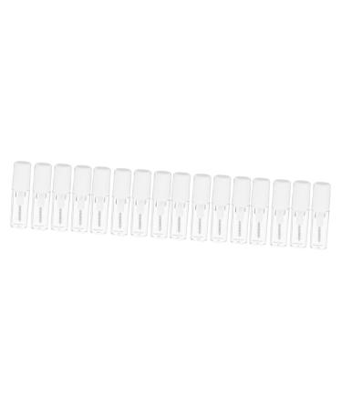 Healvian 16 Pcs Eyelash Raincoat Mascara Makeup Brow Gel Brows Gel Brow Gel Liquid Brow Setting Gel Plastic 1 g (Pack of 1) As Shownx4pcs