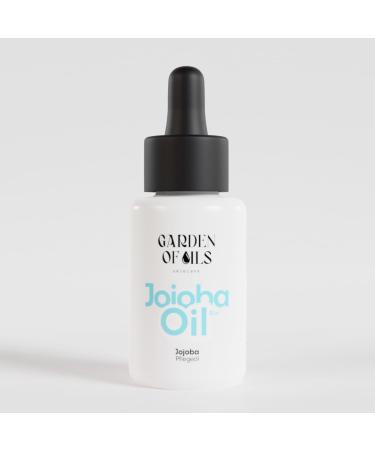 Organic Jojoba Oil Cold Pressed 100% Pure Moisturising Care Oil for Body Face Hair Beard Nails | No Animal Testing & Vegan | Jojoba Oil in UV Protection Glass Bottle with Pumper (30 ml) - Buy Online on GoSupps.com