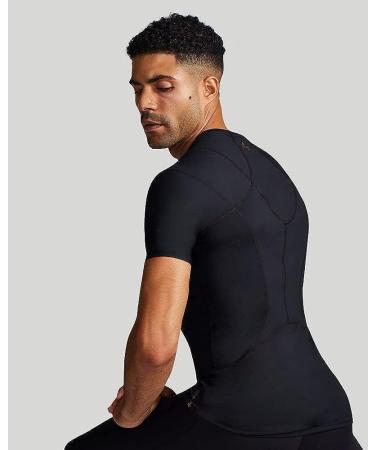 Tommie Copper Men's Pro-Grade Shoulder Support Shirt - Black Large - Buy Online on GoSupps.com