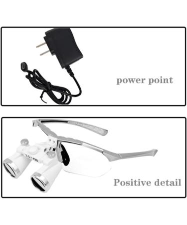 Buy Ultra-Light 3.5x Dental Magnifying Glass - Gray Optical Binoculars for Surgical Use | International Shipping Available - Buy Online on GoSupps.com