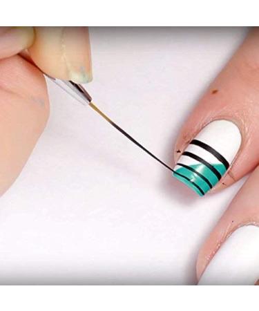 Nail Art Liner Brush Set - 3Pcs Painting, Drawing, and Line Detailing Brushes for DIY Manicure - Nail Art Pen and Dotting Tools Included - Buy Online on GoSupps.com