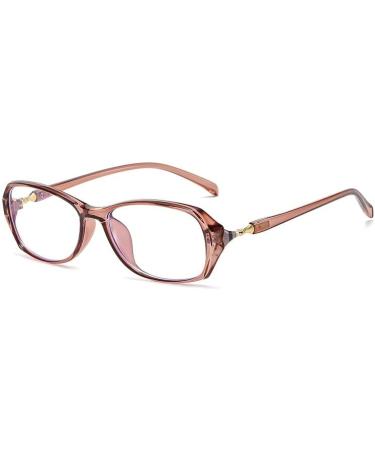 Shop Iynwbjts Anti-Blue Light Reading Glasses for Women - Ultra-Light Korean Fashion High Definition for All Ages | 1.00 Red - Buy Online on GoSupps.com