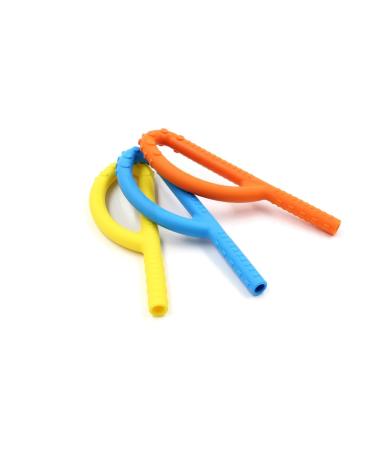 ARK Grabber Goshabunga Tube for Kids | Smooth & Textured - Enhance Jaw Skills & Chewing | Safe Bite Block with ATC Care Instructions - Red - Buy Online on GoSupps.com