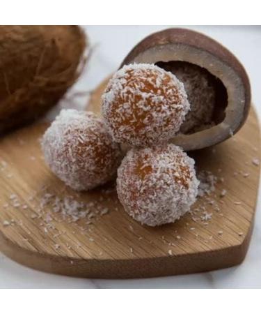 Coconut Gulab Jamun 250g Indian Traditional Sweet Best Gift For All Occasions Raksha Bandhan Marriage Diwali Holi Ganesh Chaturthi Festival Treat For Family & Friends Sweet 1 Count (Pack of 1) - Buy Online on GoSupps.com