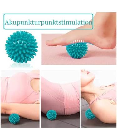 Kouclaa Spiky Ball Set - Peanut & Lacrosse Balls for Deep Tissue Massage Myofascial Release Yoga & Stress Relief - Buy Online on GoSupps.com