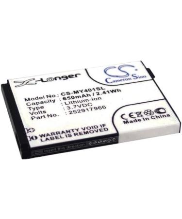 Replacement Battery for Sagem MY401C & MY401L - 650mAh/3.7V - Compatible Part Number 252917966 - Buy Online on GoSupps.com