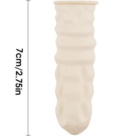 100PCS Disposable Rubber Gloves - Non-Slip Anti-Static Latex Finger Protectors for Nail Care - Black - Buy Online on GoSupps.com