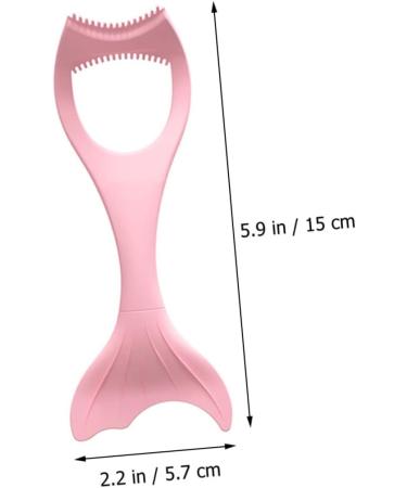 Didiseaon Mascara Brush Eyelash Brush Eyeliner Shaping Tool Eyeliner Stencils Multipurpose Storage Tool Woman 15X5.7CM Pink - Buy Online on GoSupps.com
