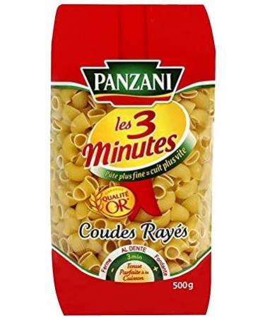 G n rique Panzani Striped Elbow Pasta 500 g Quick Cooking in 3 Minutes Enjoy Al Dente Pasta in No Time Pack of 4 Sold as a Set - Buy Online on GoSupps.com