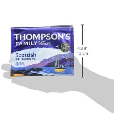 Thompson's Scottish Blend Tea (80 Tea Bags) - Buy Online on GoSupps.com