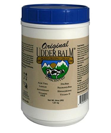 Original Udder Balm Unscented Hypoallergenic Tub 64 oz tub