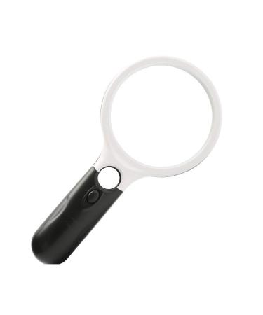 HD Handheld Magnifying Glass 20 Times 10 Times Illuminated High Magnification Made in China